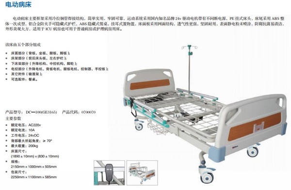電動病床注冊技術(shù)審查指導(dǎo)原則(2017年修訂版)(2017年第30號)(圖1) 電動病床注冊技術(shù)審查指導(dǎo)原則(2017年修訂版)(2017年第30號)(圖1)